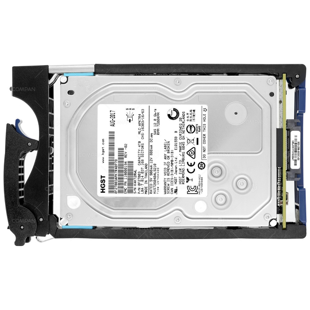 005052062 EMC 3TB 7.2K 3.5 LFF 6G SAS 128MB CACHE HARD DRIVE FOR VNX5200 VNX5400 VNX5600 VNX5800 VNX7600 VNX8000 118000194-02, HUS726040ALS210